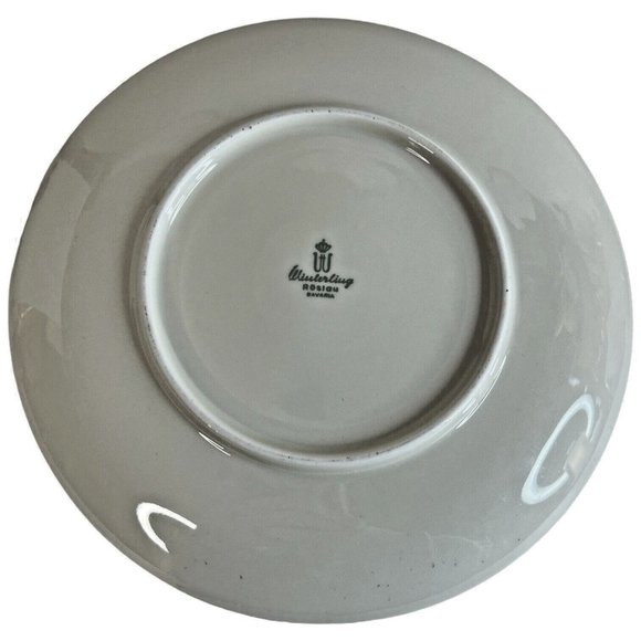 Winterling Bavaria Rosiau 3 Piece Set Trio Tea Cup Saucer Plate Lunch Gold Trio - Picture 4 of 12